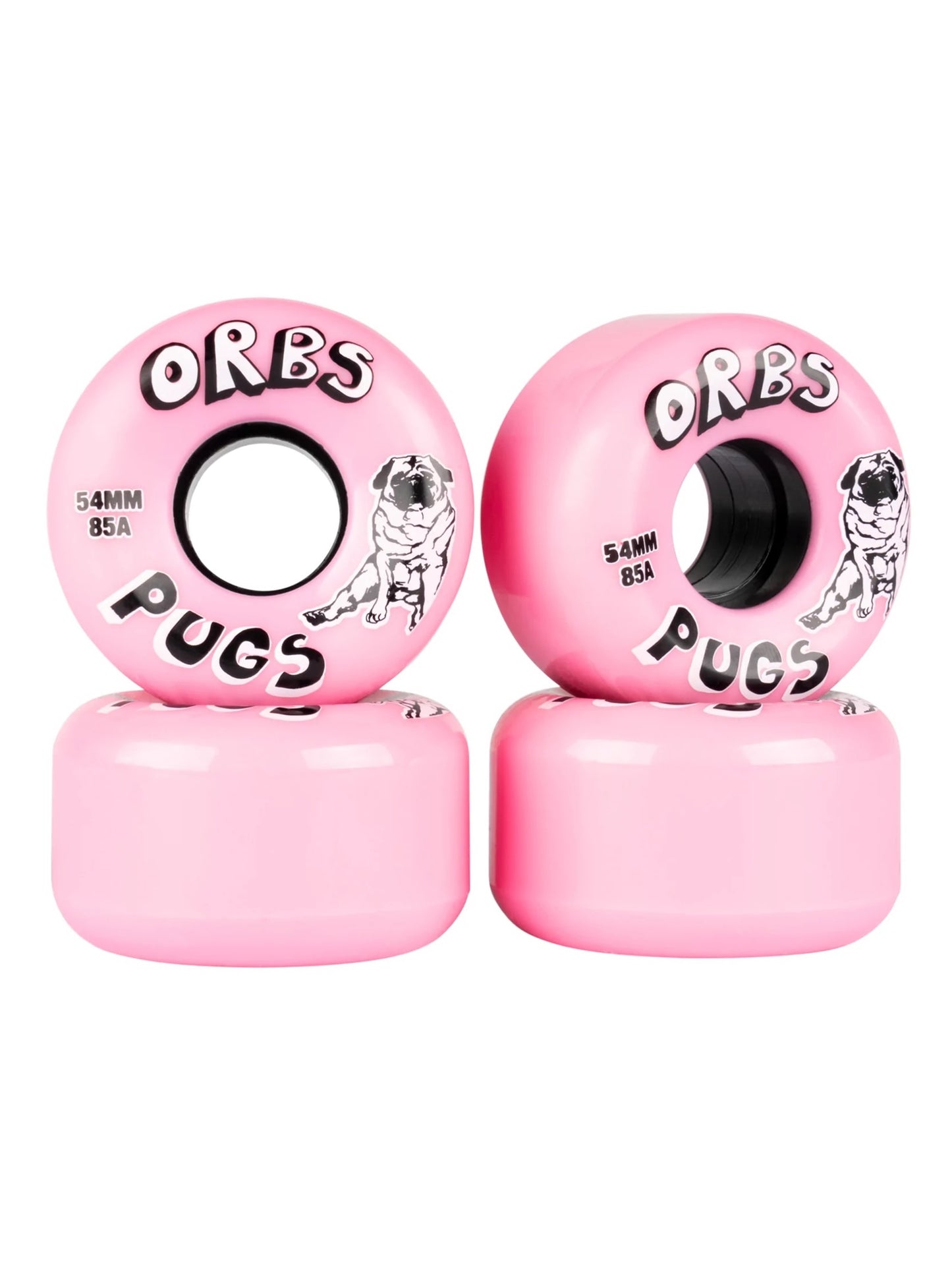 ORBS Pugs Wheels 54mm - Pink