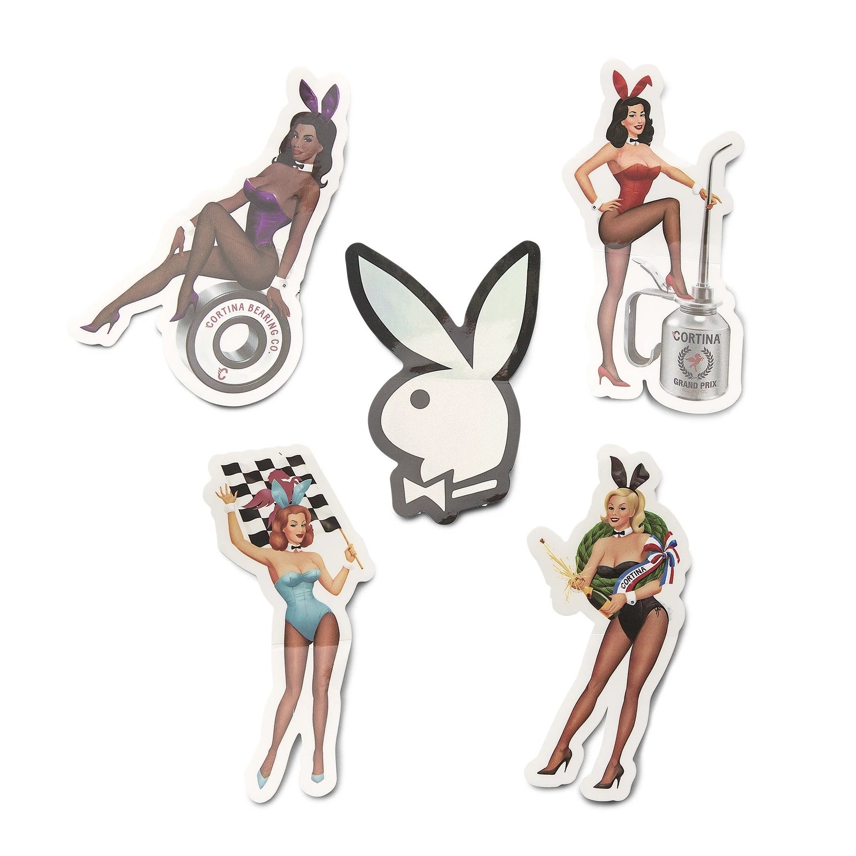 CORTINA Playboy Sticker Pack – Sk8Station