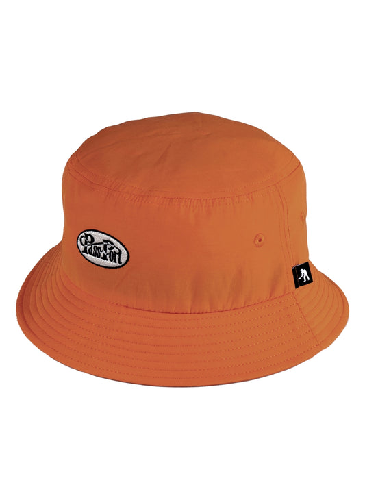 Passport Whip Logo Rpet Bucket Hat - สีส้มไหม้