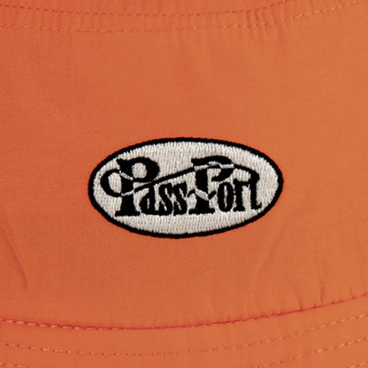 Passport Whip Logo Rpet Bucket Hat - Burnt Orange