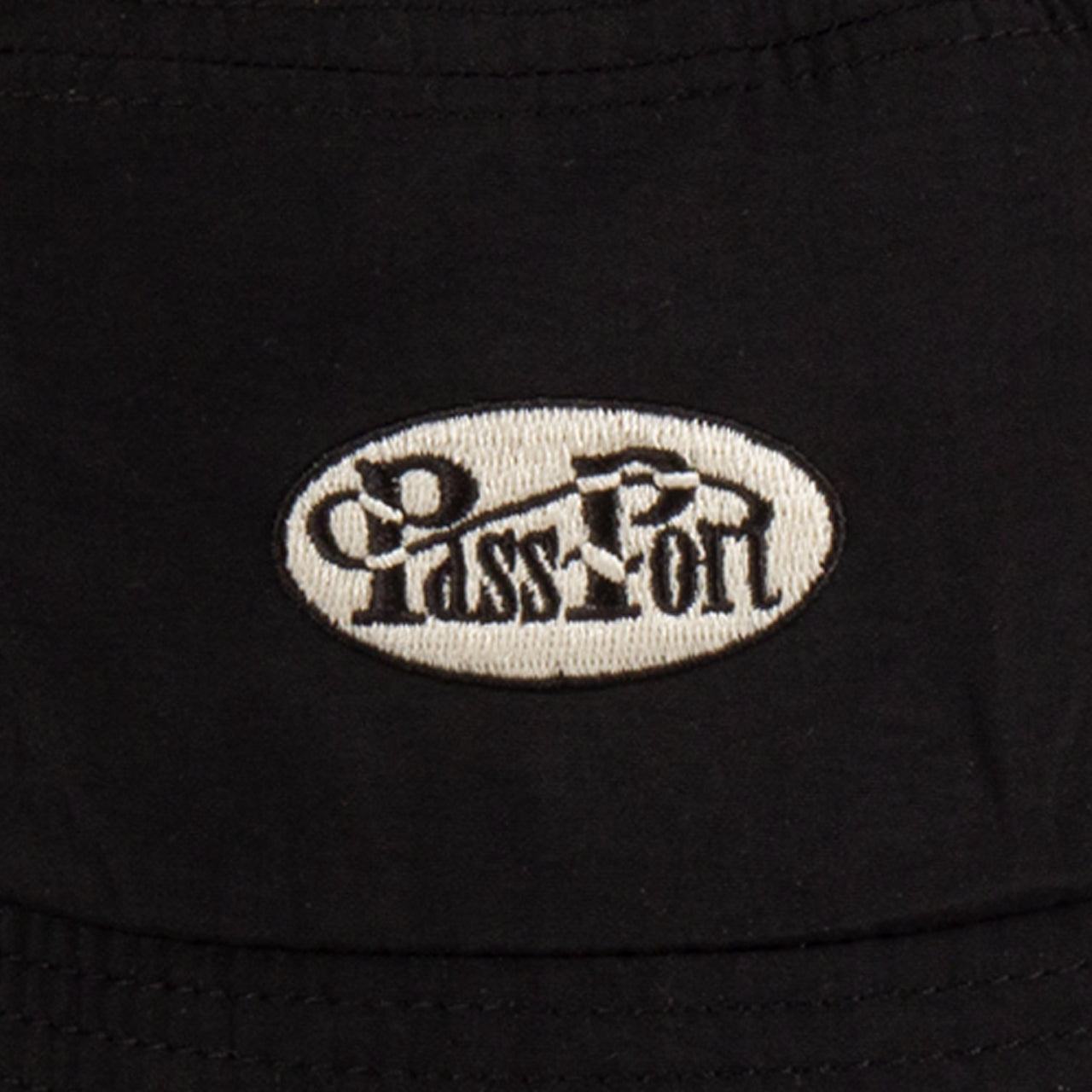 Passport Whip Logo Rpet Bucket Hat - Black