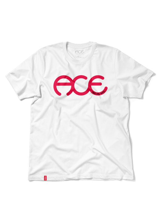 ACE Rings ロゴ T シャツ - ホワイト