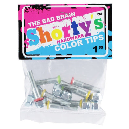SHORTY'S Color Tips The Bad Brain Hardware 1"