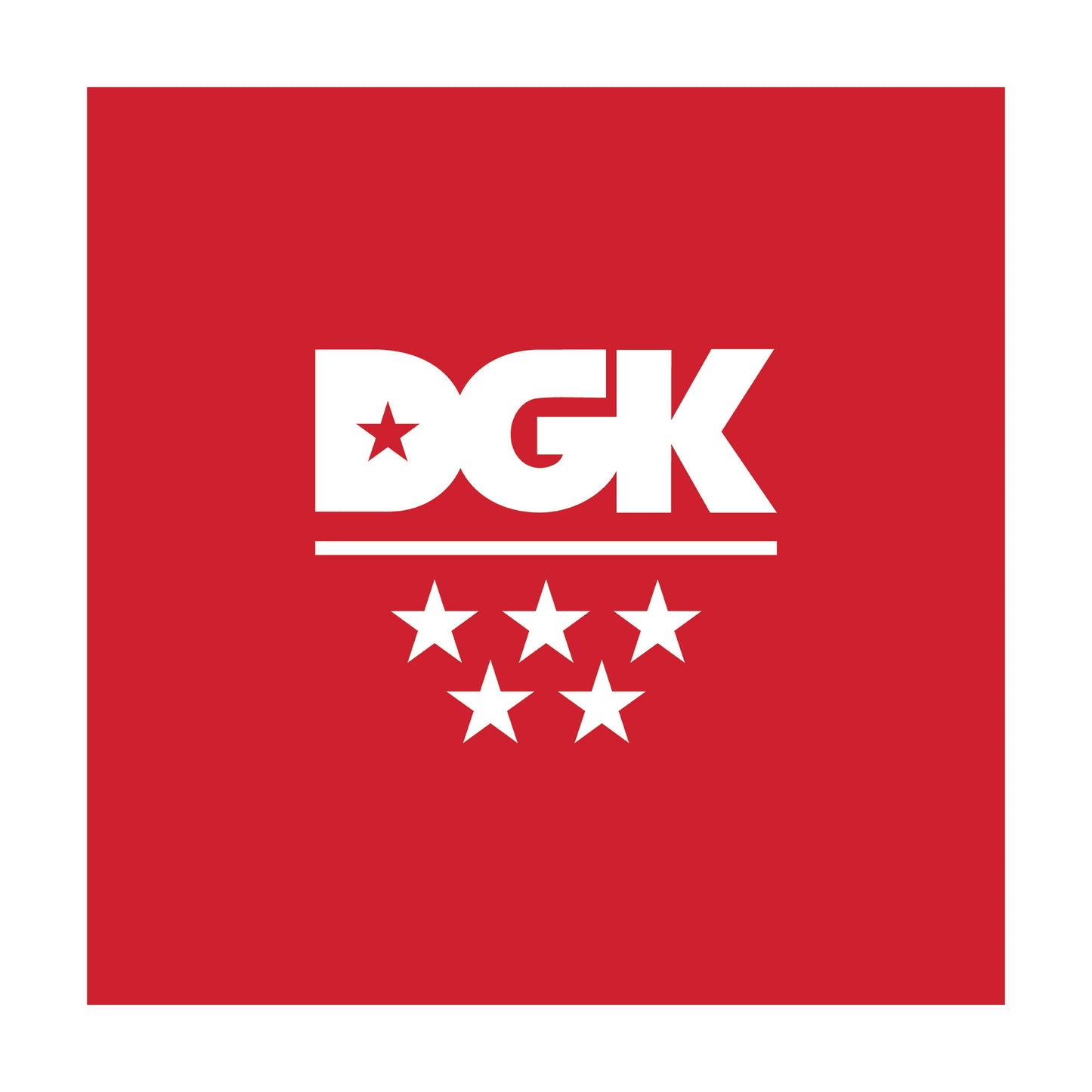 DGK 5 Star Sticker