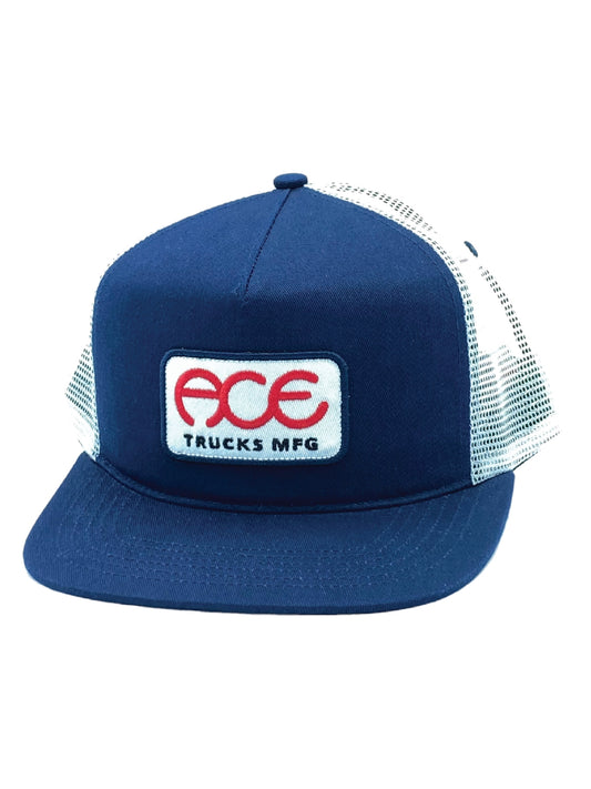 หมวก ACE Speedway - สีกรมท่า/ขาว