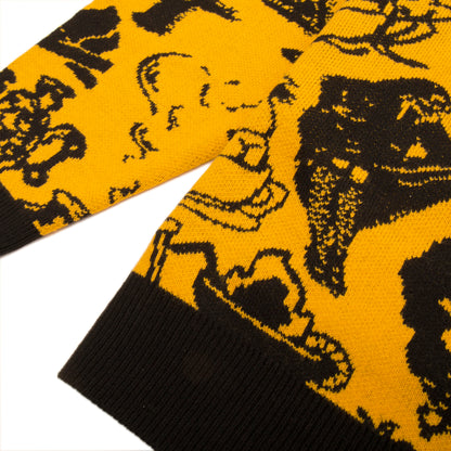 PASSPORT 11 Year Knit Sweater - Yellow