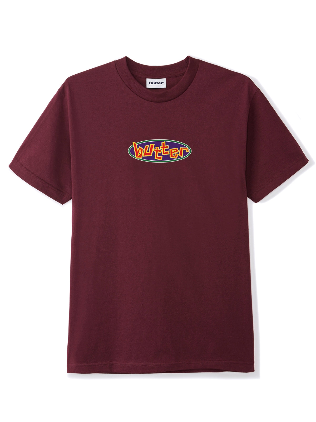 BUTTER GOODS Scattered Tee - Burgundy