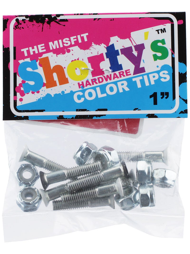 SHORTY'S Color Tips The Misfit Hardware 1"