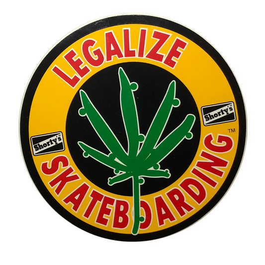 SHORTY'S Legalize It Sticker 6-1/4"