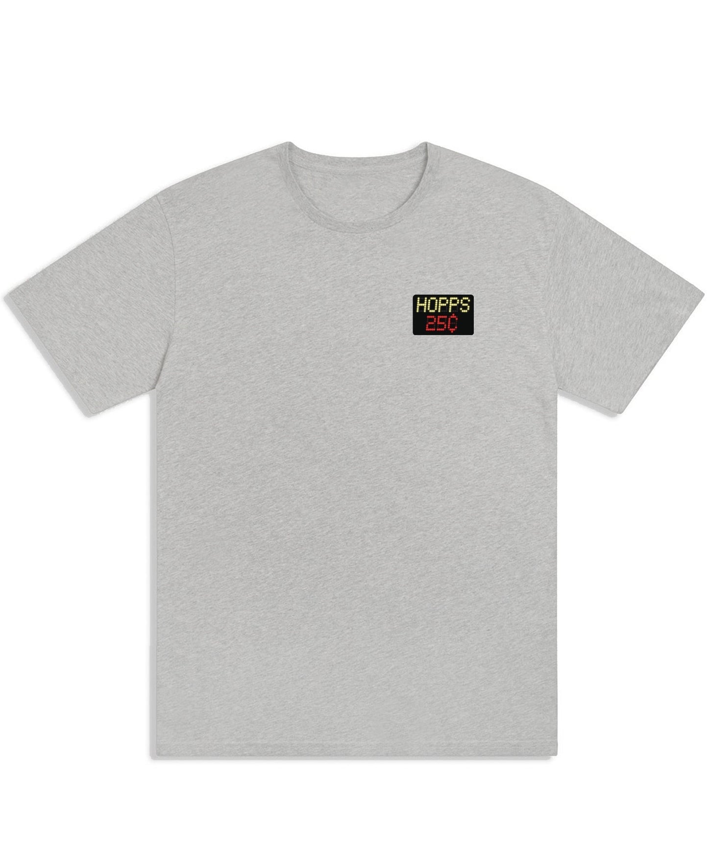 HOPPS x Quartersnacks Snackman t-shirt - Heather Grey