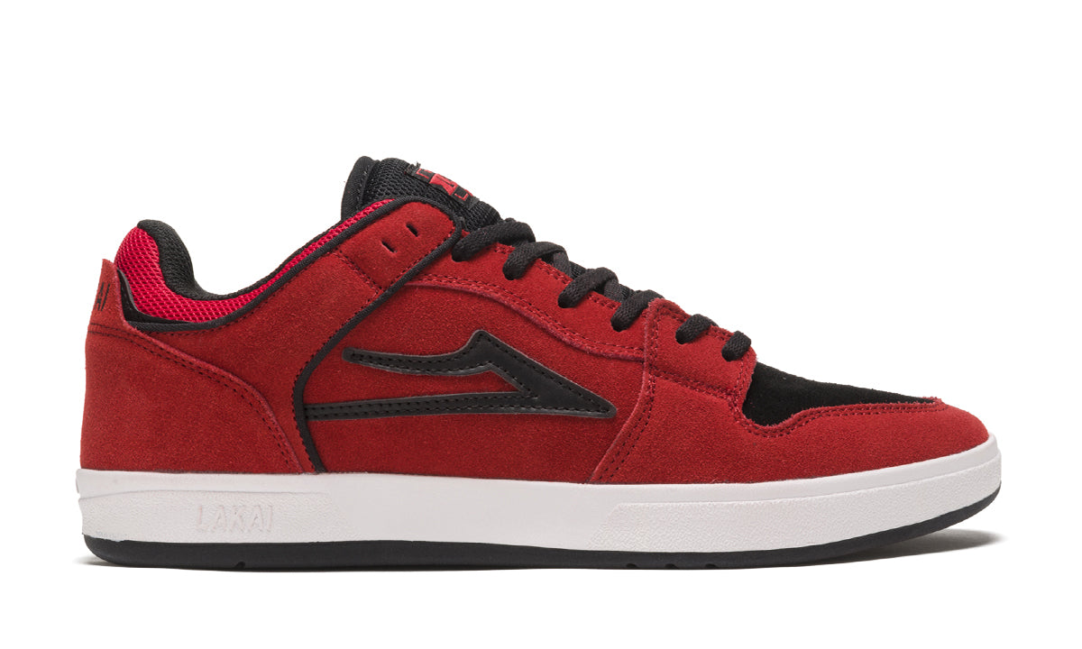 LAKAI Telford Low Shoes - Red Suede - 9US