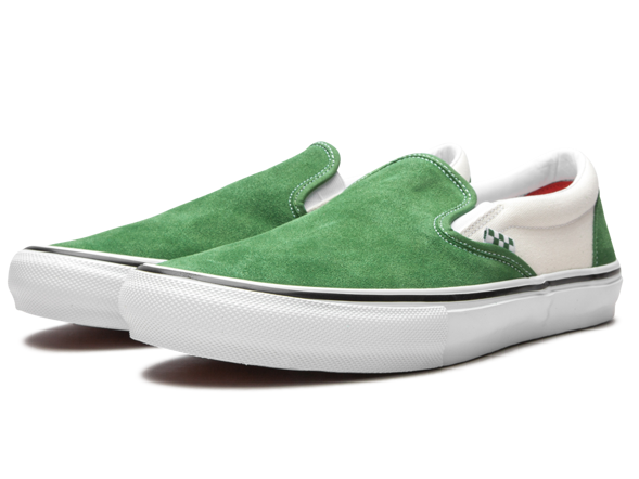 VANS Skate Slip On Shoes - Juniper/White - 8US