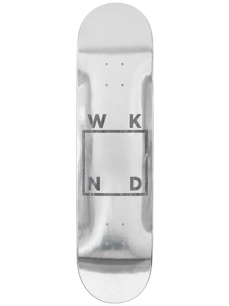 WKND Silver Foil Logo Deck 8.0" / 8.25"CT