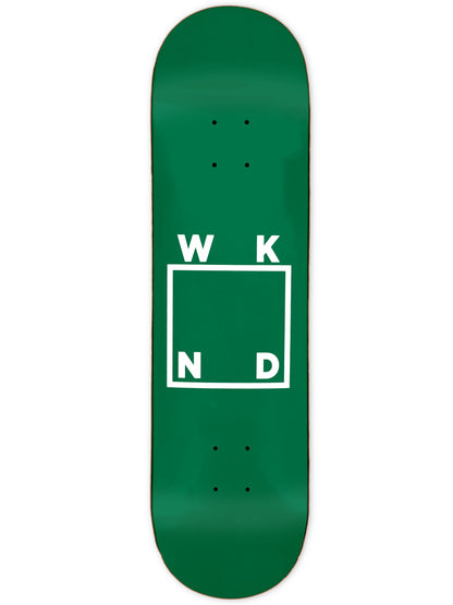 WKND OG Green/White Logo Deck 8.125"SB / 8.5"TH