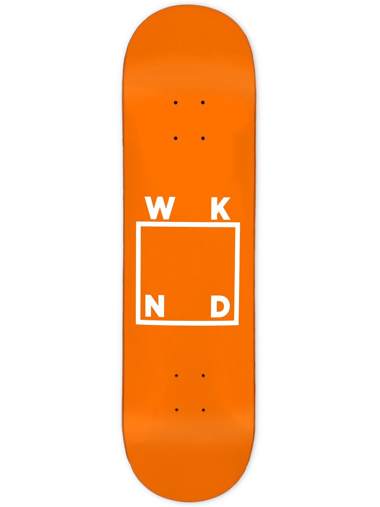 WKND OG Orange/White Logo Deck 8.0"BP / 8.25"