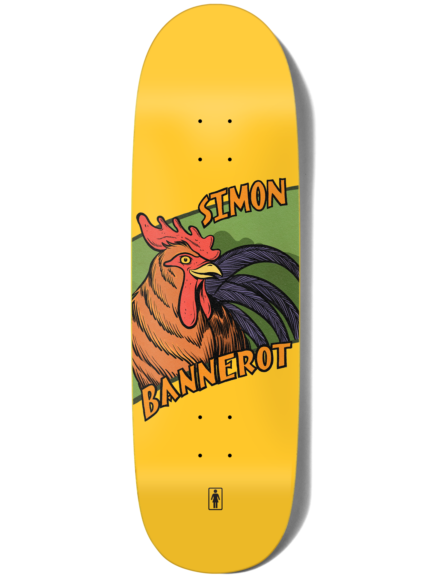 GIRL Bannerot Rooster Couch Deck 9.25"
