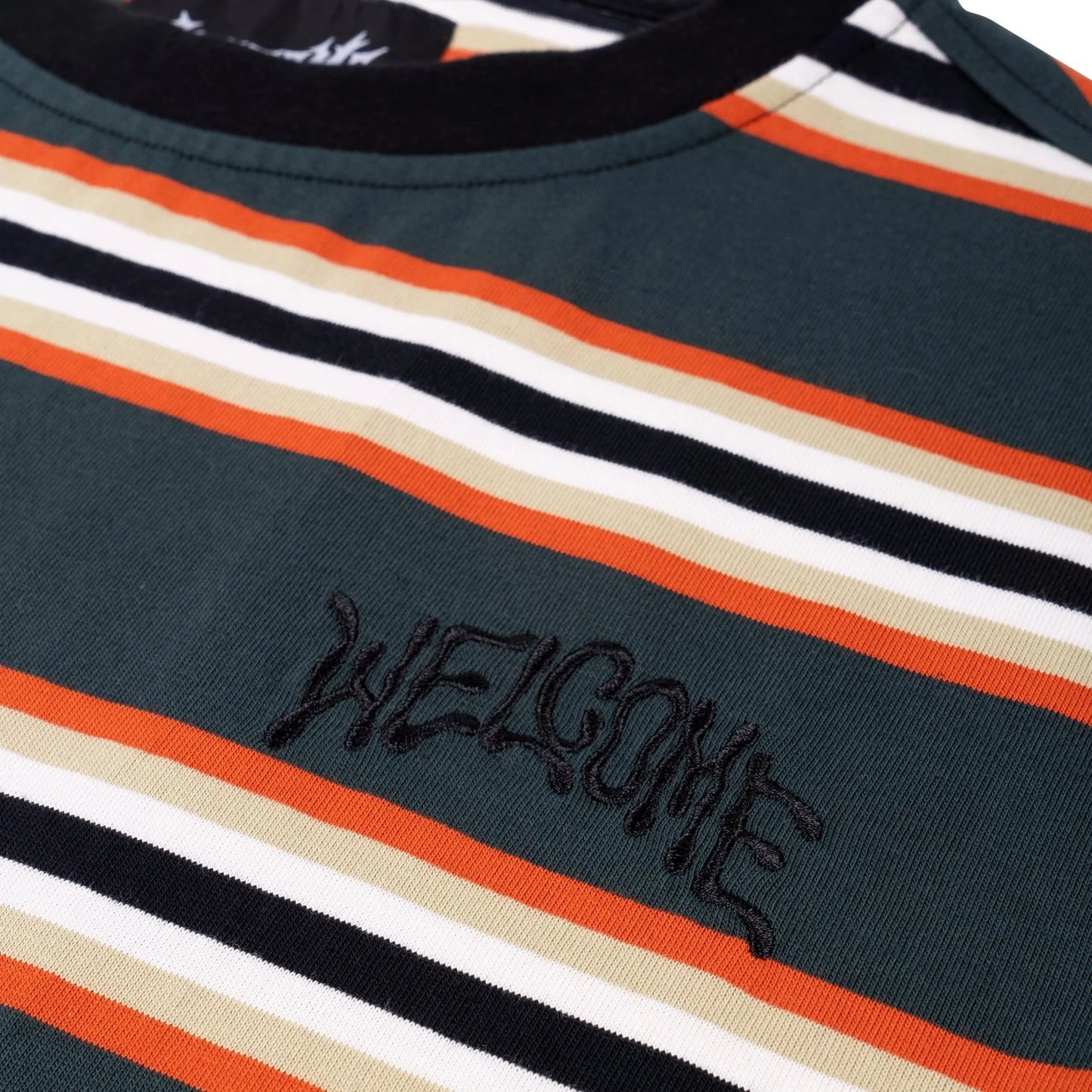 WELCOME Thelema Stripe Knit - Spruce/L