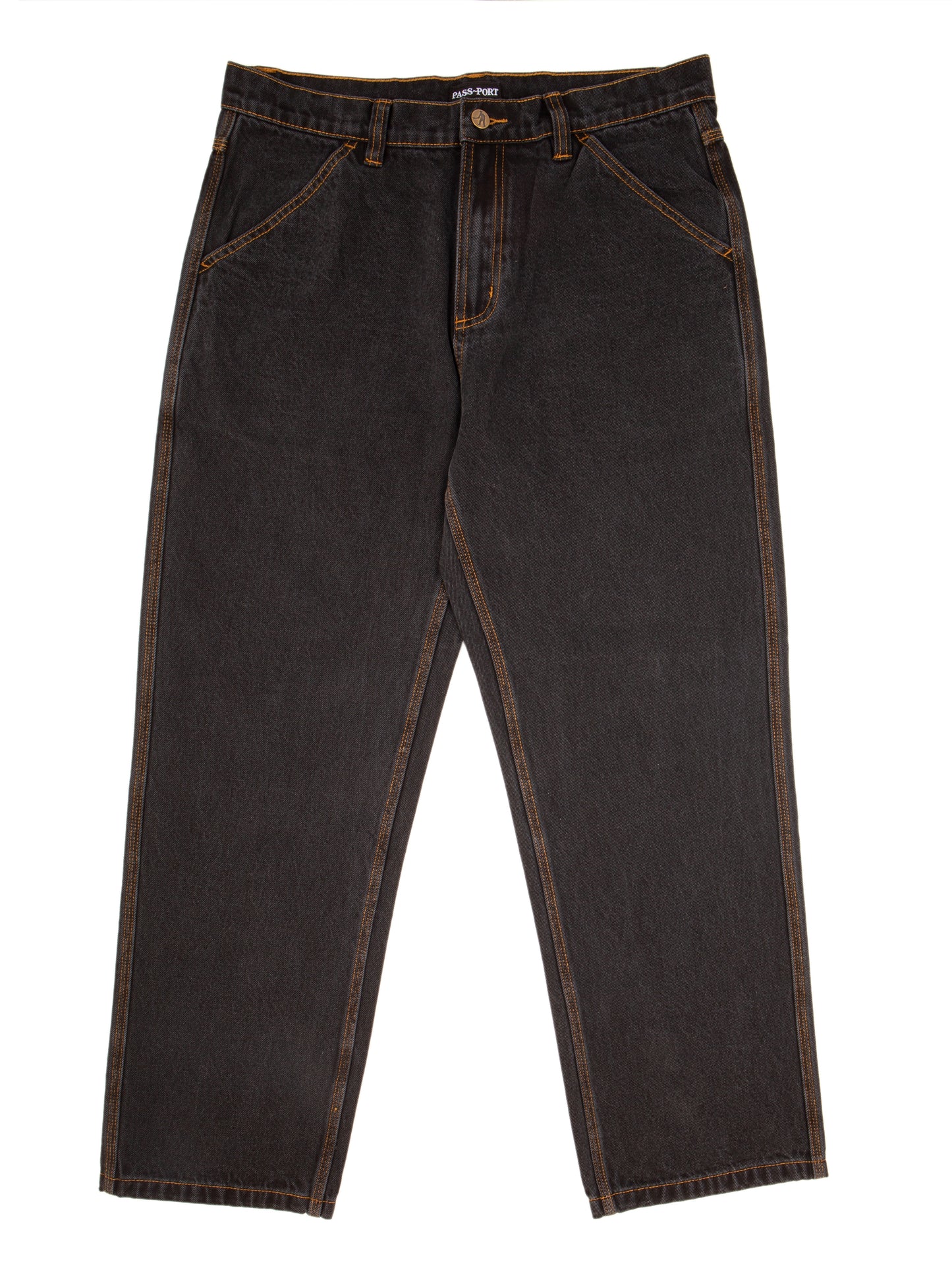 PASSPORT Workers Club Jean - Washed Black