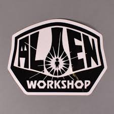 ALIEN WORKSHOP OG ロゴ ステッカー 6.5インチ