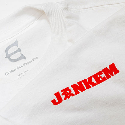 เสื้อยืดเด็กชาย Evisen X Jenkem - สีขาว
