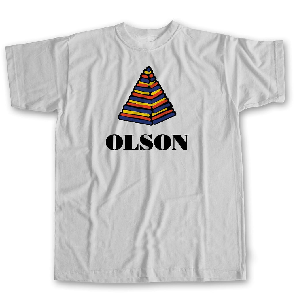 SHORTY'S オルソン ピラミッド T シャツ - ホワイト