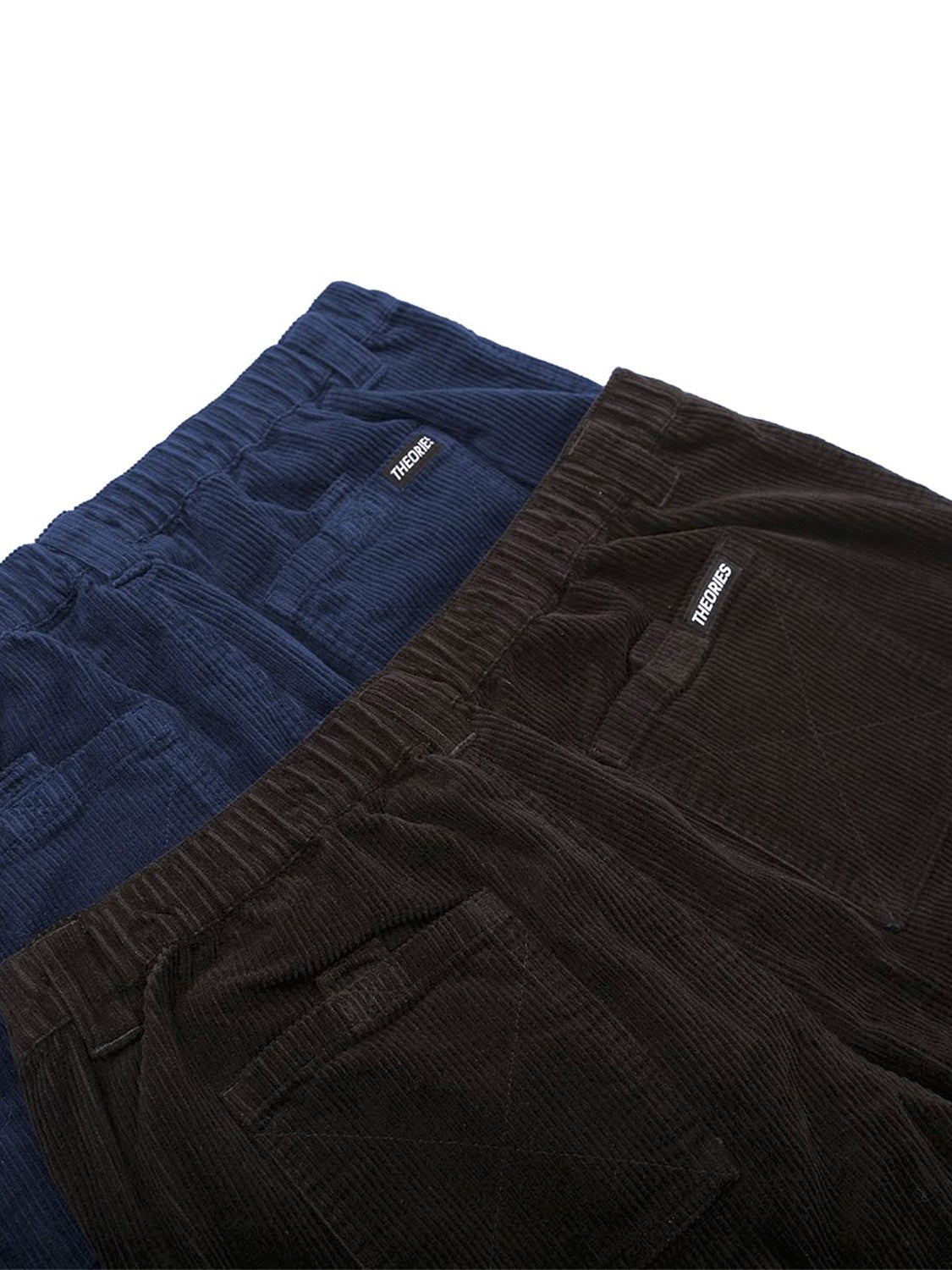 THEORIES Stamp Lounge Pant - Cord Navy