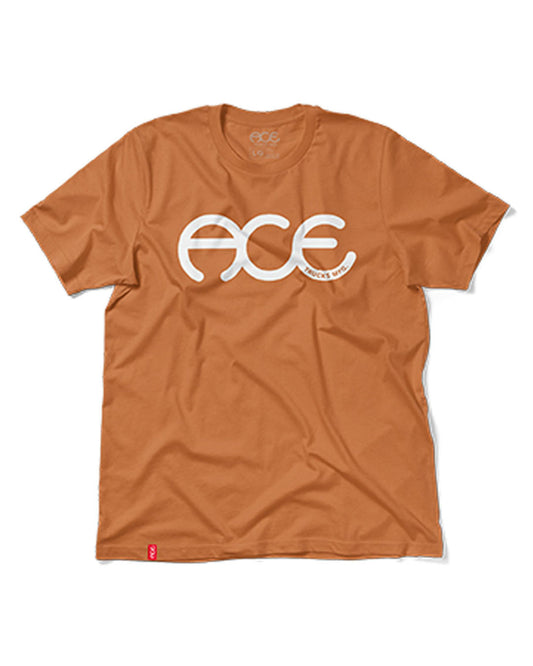 ACE Rings Logo Tee - Burnt Orange