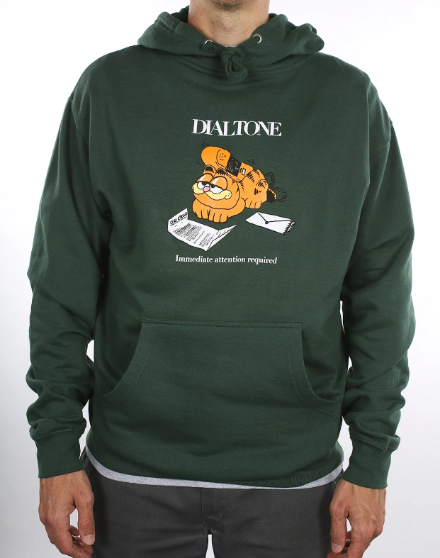 DIAL TONE MONDAYS HOODIE - FOREST