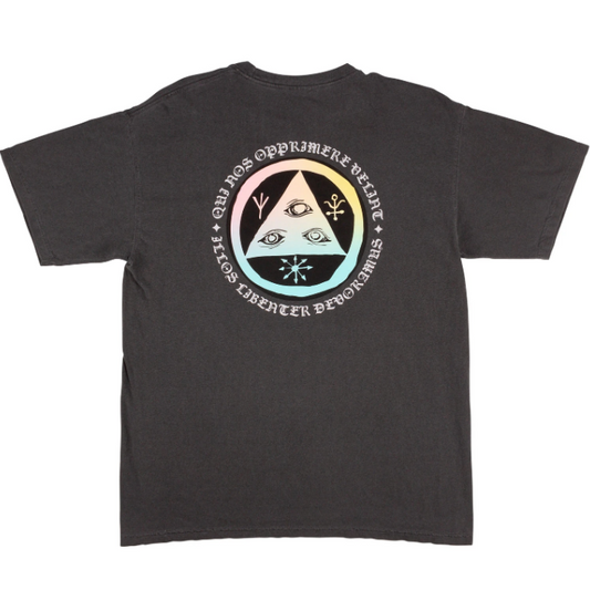 WELCOME Latin Tali 2 Garment-Dyed Tee - Pepper/Prism