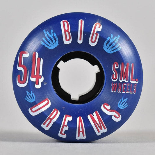 SML Succulent Cruiser Blue Dreams Wheels 54mm/92a