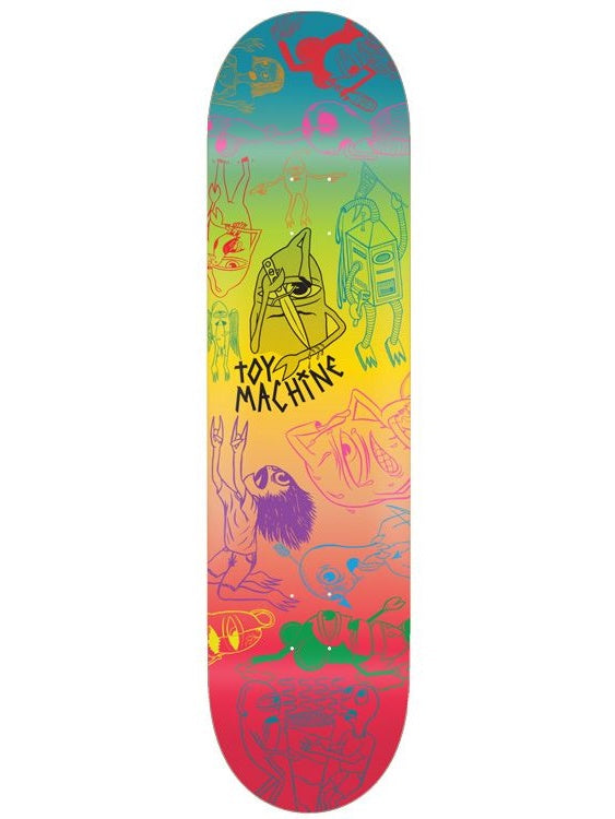 TOY MACHINE Characaters II Deck 8.0"