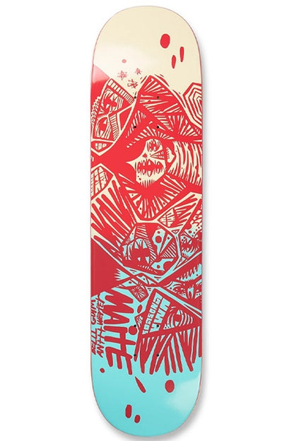 UMA Right Said Red Maite ' Deck 8.125"